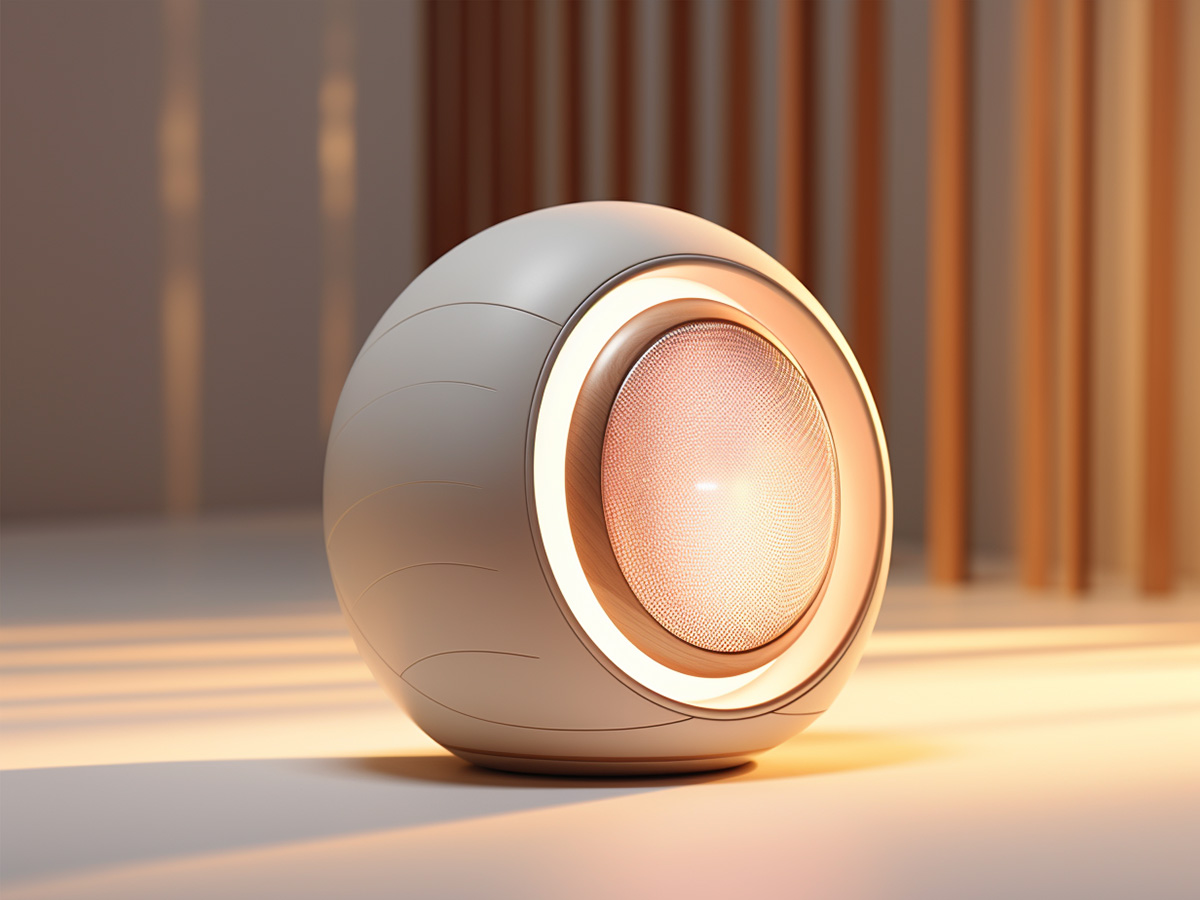 音箱外观设计：点亮家